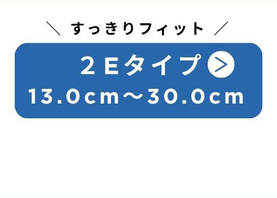 すっきりフィット　2Eタイプ 13.0cm～30.0cm