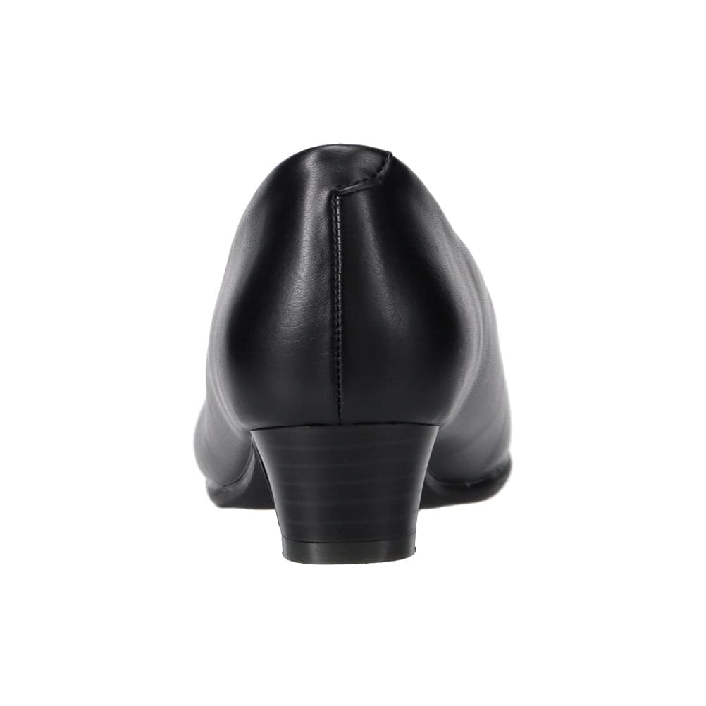 スクエアトゥ(ベーシックパンプス)幅広 4E 防水＜3.5cmヒール＞【21.5cm～25.5cm】