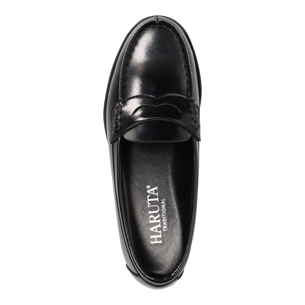 【入荷予定なし】学生靴＜コインローファー＞人工皮革 2E 日本製【22.0cm～25.5cm】
