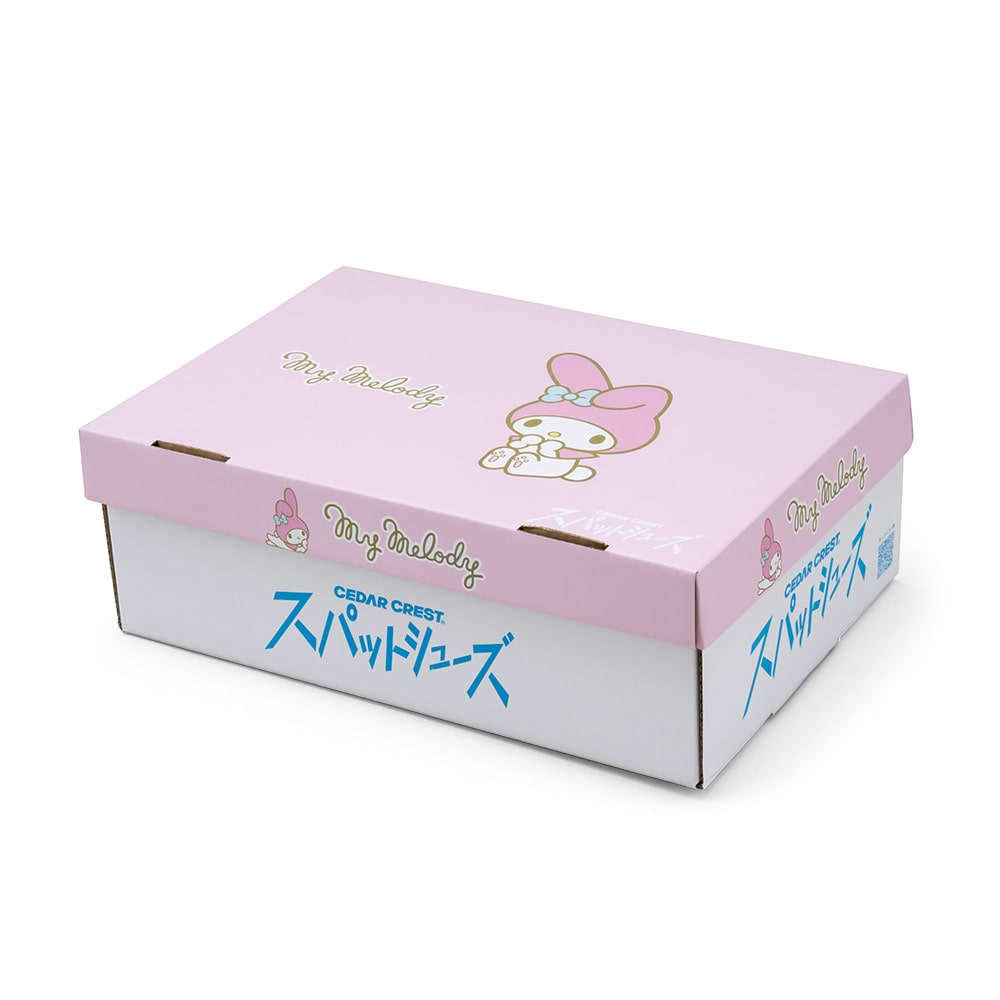 【MY MELODY｜マイメロディー】スパットシューズ × サンリオキャラクターズ（厚底タイプ）手を使わずに履ける【22.5cm～25.0cm】