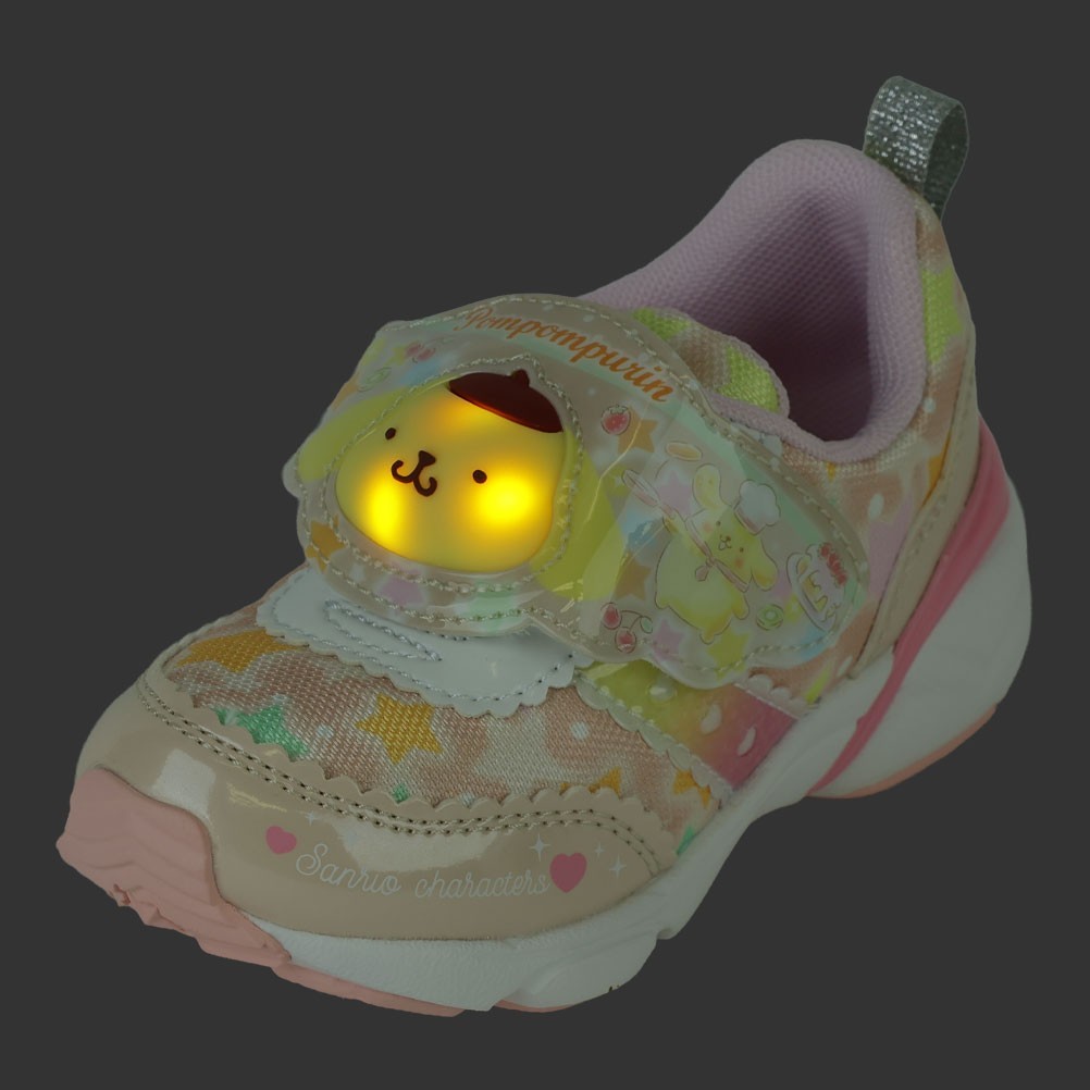 ポムポムプリン 光るスニーカー