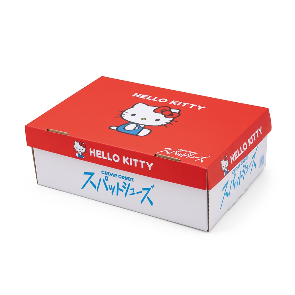 【HELLO KITTY｜ハローキティ】スパットシューズ × サンリオキャラクターズ（コートタイプ）手を使わずに履ける【19.0cm～24.0cm】