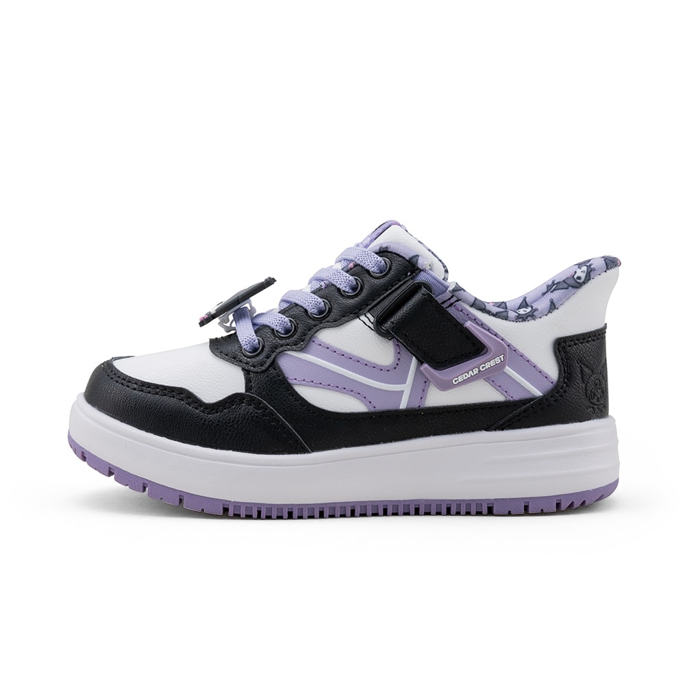 【KUROMI｜クロミ】スパットシューズ × サンリオキャラクターズ（コートタイプ）手を使わずに履ける【19.0cm～24.0cm】