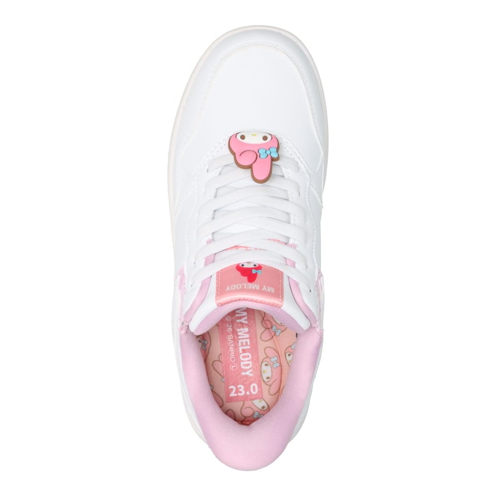 【MY MELODY｜マイメロディー】スパットシューズ × サンリオキャラクターズ（コートタイプ）手を使わずに履ける【22.5cm～25.0cm】