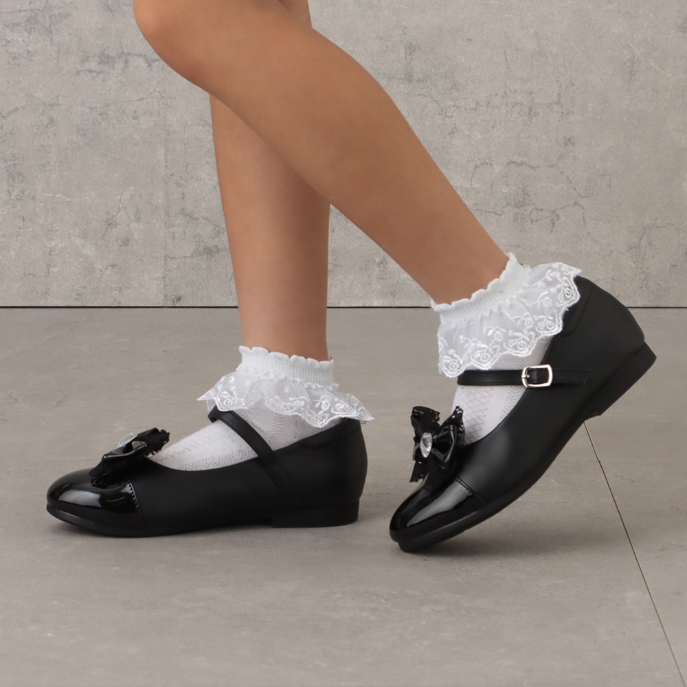 リボンフォーマルパンプス